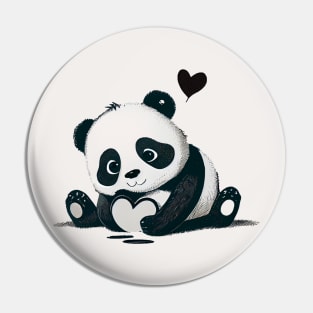 Kawaii Cute Panda Pin