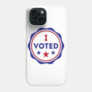 I Voted Phone Case