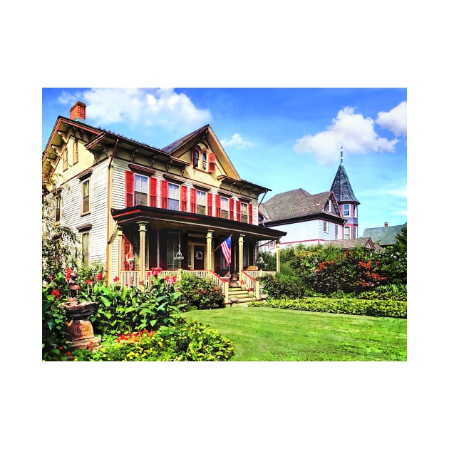 Belvidere NJ - Victorian House and Garden by SusanSavad