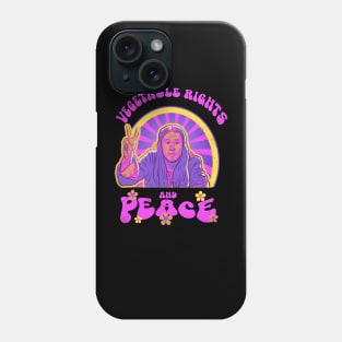 Vegetable Rights and Peace Phone Case