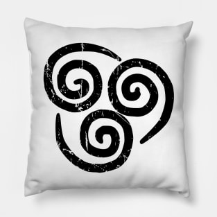 Air black symbol Pillow