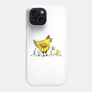 Hen and Chick Phone Case