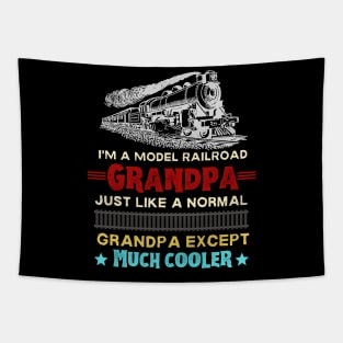 I’m a model railroad grandpa just like a normal grandpa except much cooler Tapestry