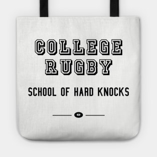 College Rugby School of Hard Knocks Tote