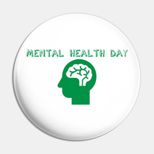 Mental Health Day Pin