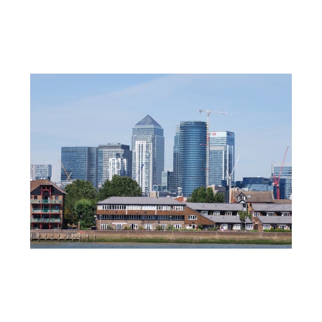Canary Wharf Skyline - view from Greenwich by fantastic-designs