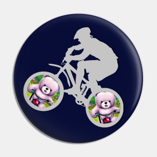 Bike Riding Pin