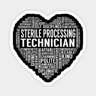 Sterile Processing Technician Heart Magnet