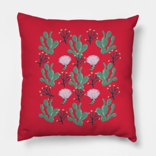 green cactus Pillow