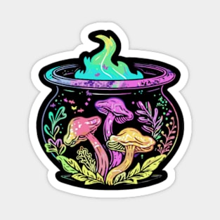 trippy cauldron Magnet