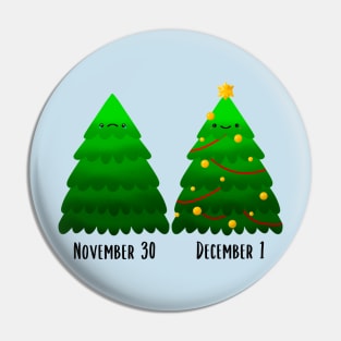 A Christmas Tree Miracle Pin