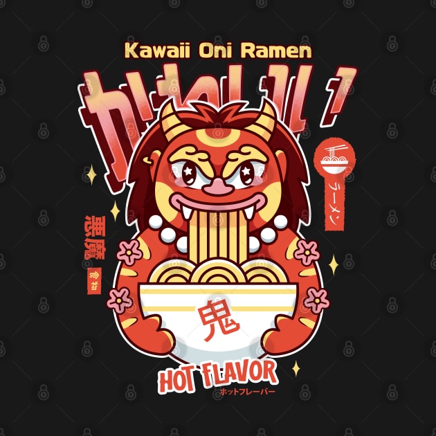 Kawaii Oni Ramen by Lagelantee