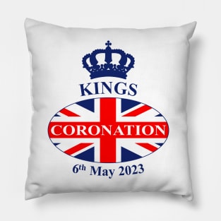 kings coronation uk Pillow