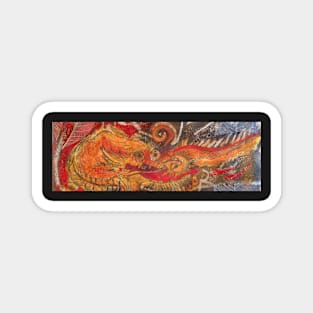 Japanese Dragon Magnet