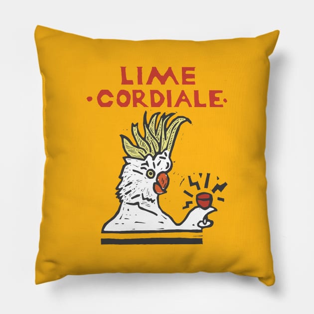 Lime Pillow by Susansamej