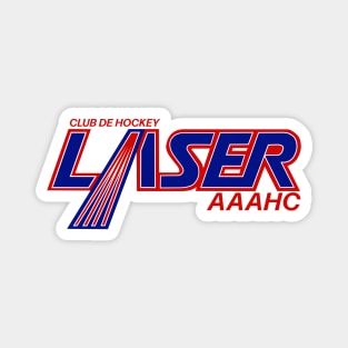 Defunct Saint-Hyacinthe Laser Hockey 1996 Magnet