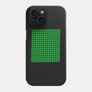 Beautiful green   squares Phone Case