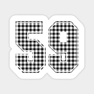 Plaid Number - 59 - Dark Magnet