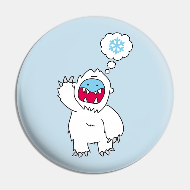 Snowflake Pin by ptdoodles