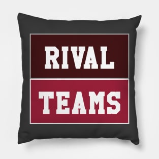 Rival Teams | Texas A&M vs Arkansas Pillow