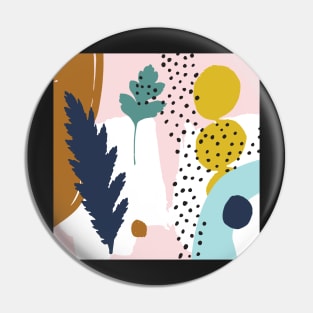 Summer Fun Abstract Pattern Pin