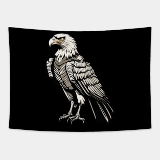 Eagle Illustration Tapestry