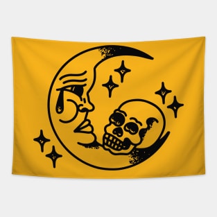 Moon & Skull Tapestry