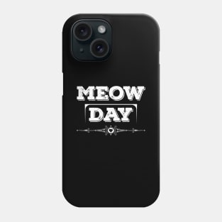 International Cat Day White Phone Case