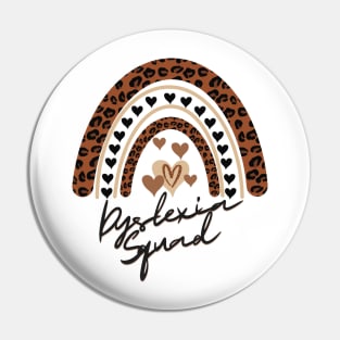 Dyslexia Squad,Dyslexia Awareness Month Pin