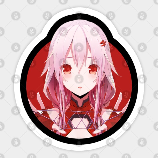 Guilty Crown Inori Yuzuriha Anime Car Decal Sticker 002 Anime