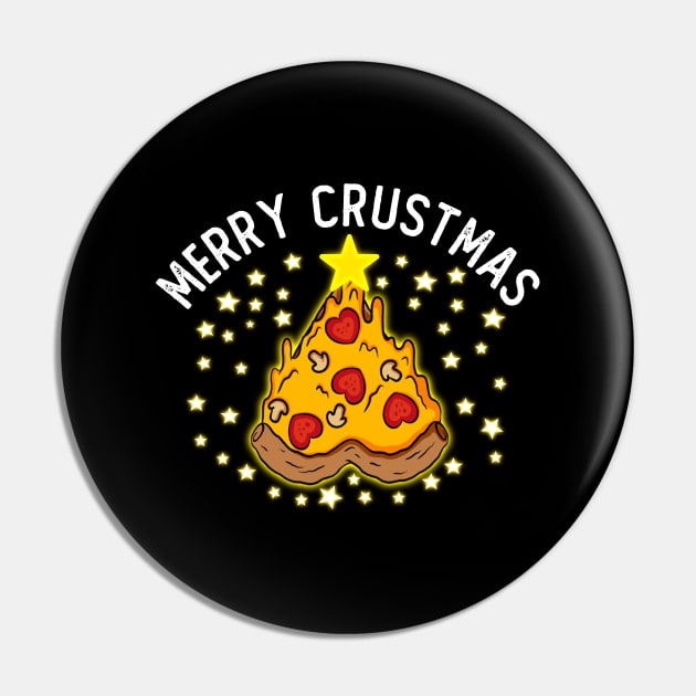 Merry Crustmas Pin by ZenCloak