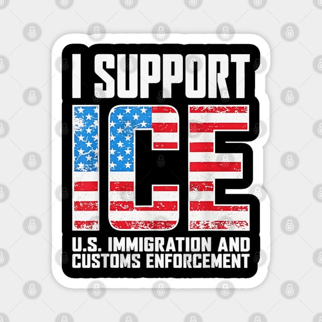 I-Support-Ice Magnet by dtr_art
