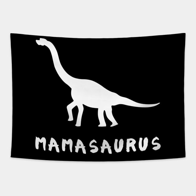 Mamasaurus Dinosaur Mother's Day Tapestry by MasliankaStepan