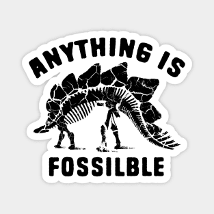 Funny Fossil Puns Magnet