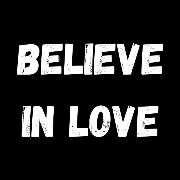 Believe In Love by thelimetree