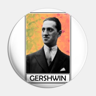 George Gershwin Pin