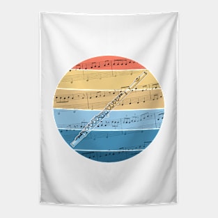 Flute Music Notation Flutist Summer Festival Tapestry