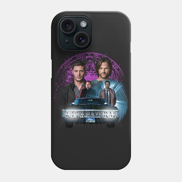 Supernatural The Roads Journey Phone Case by Ratherkool
