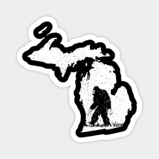 Michigan Bigfoot Magnet