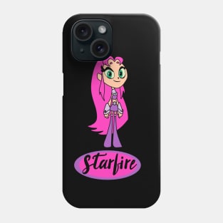 Starfire teen titans go Phone Case