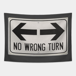 No Wrong Turn Tapestry