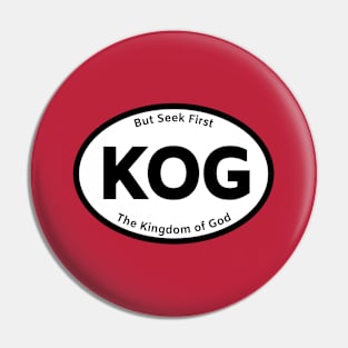 But Seek First The Kingdom of God MT 6:33 Pin