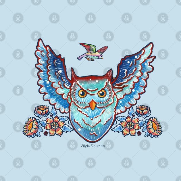 The Owl and the Bird by Vilela Valentin