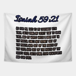 Isaiah 59:21 Tapestry