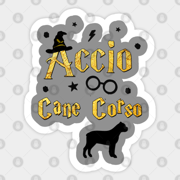 Accio Cane Corso Cane Corso Sticker Teepublic