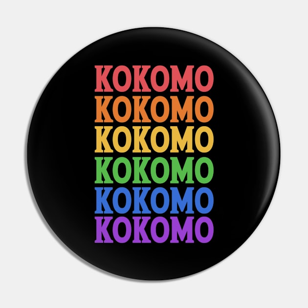 KOKOMO COLORFUL HIGHLAND Pin by OlkiaArt