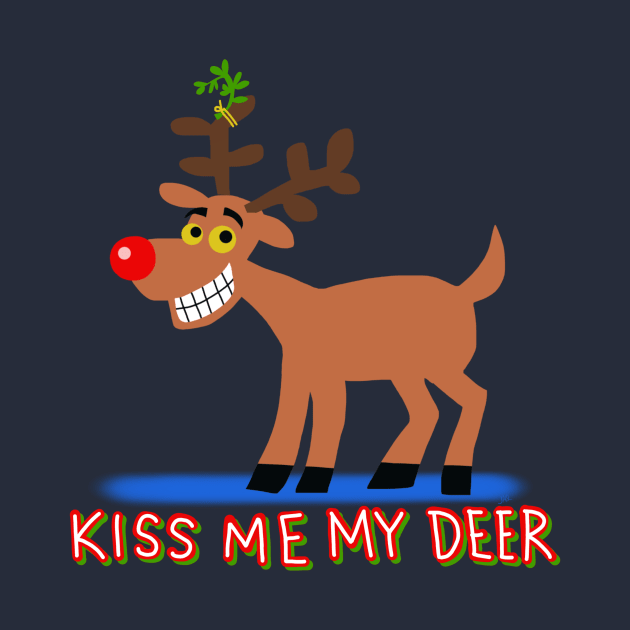 kiss me my deer by wolfmanjaq