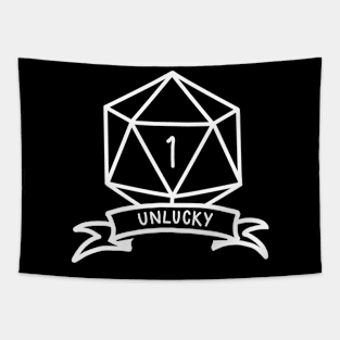 Unlucky D20 - Critical Fail Tapestry