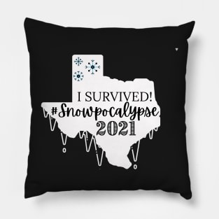 Snowpocalypse Pillow