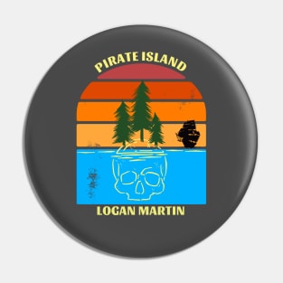 Pirate Island • Logan Martin - alternate Pin